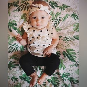 H&M polka dot outfit